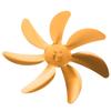Stove Fan Aluminum Alloy Blade 7 Blades Easy Installation Universal Fireplace Fan Blade Replacement for Fireplace Fan