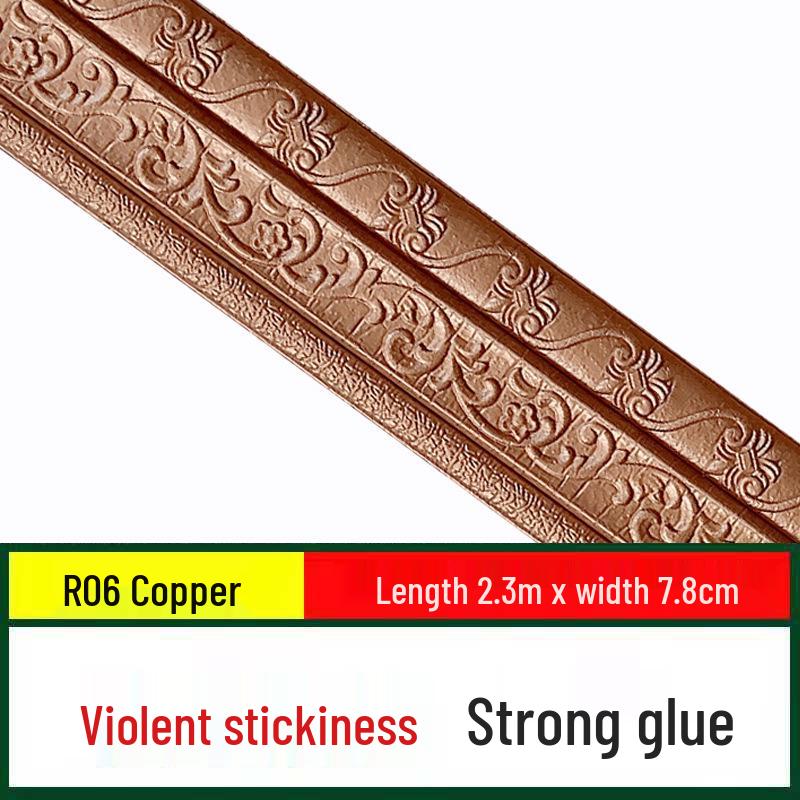 3D Self-Adhesive Waterproof Skirting & Door Frame Decorative Stickers