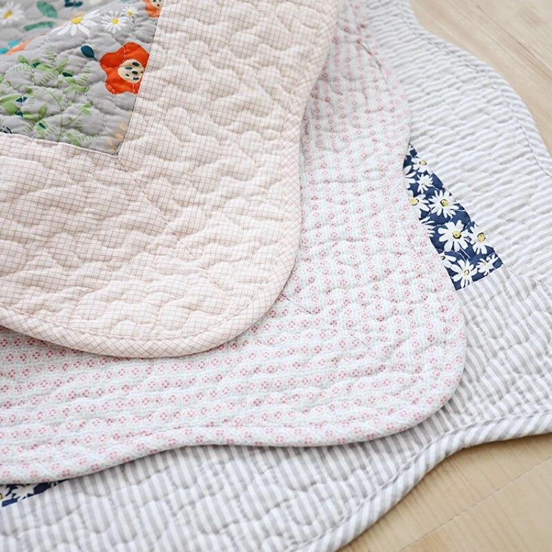 Korean Style Garden Washed Cotton Four Seasons Universal European Fabric Sofa Cushion Sofa Cushion Backrest Towel Cover