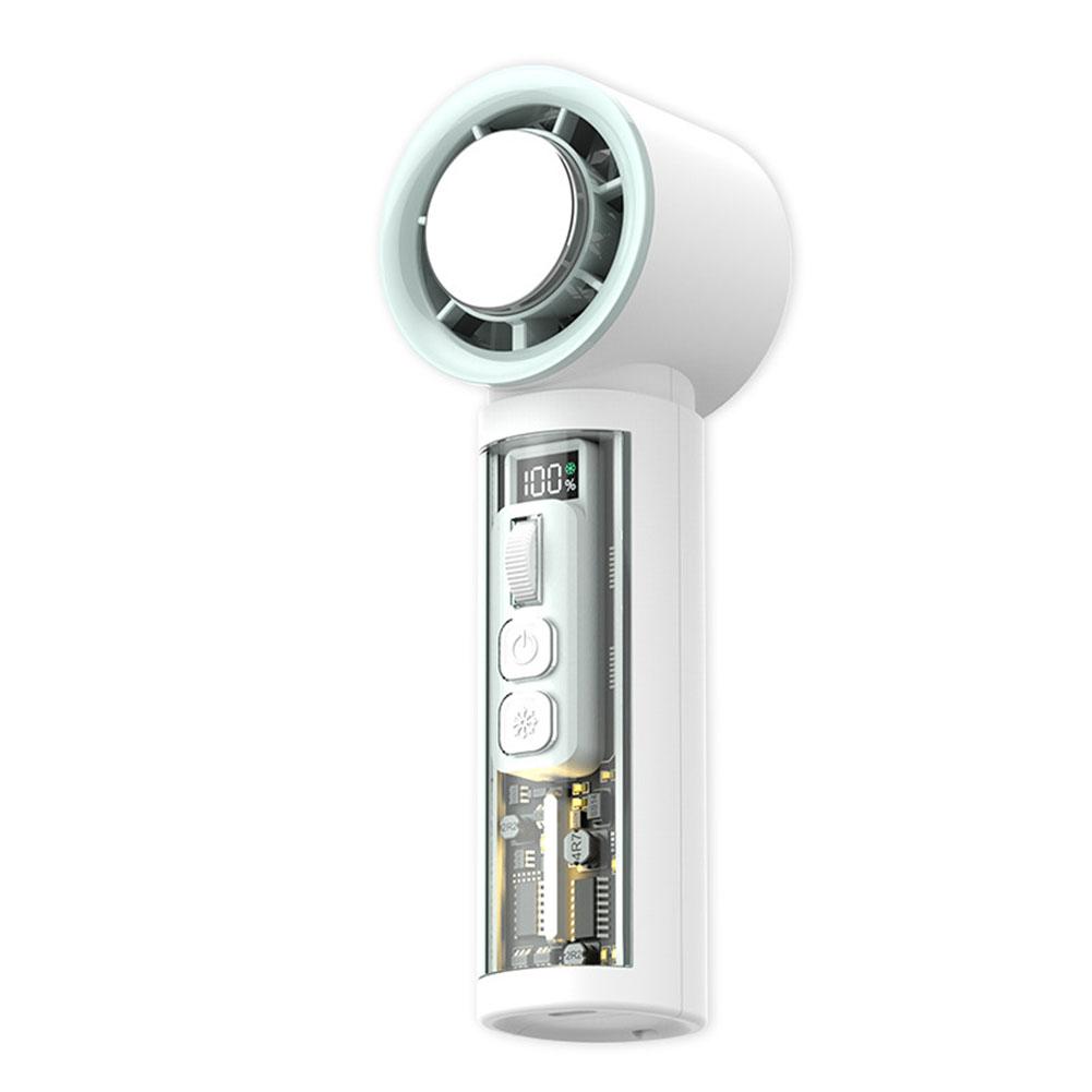 Compact Fan Mini Fan Camping Trips Versatile Use 4000mAh Battery Adjustable Speed Settings Comfortable Airflow For Camping