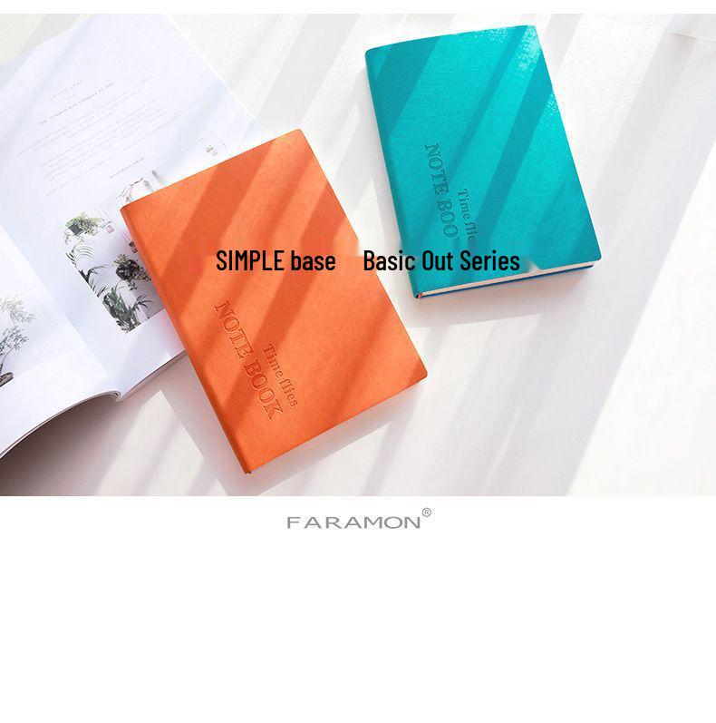 Smart Grid Stationery: Thickened A5 Grid Notebook - Simple, Fresh, and Personal.