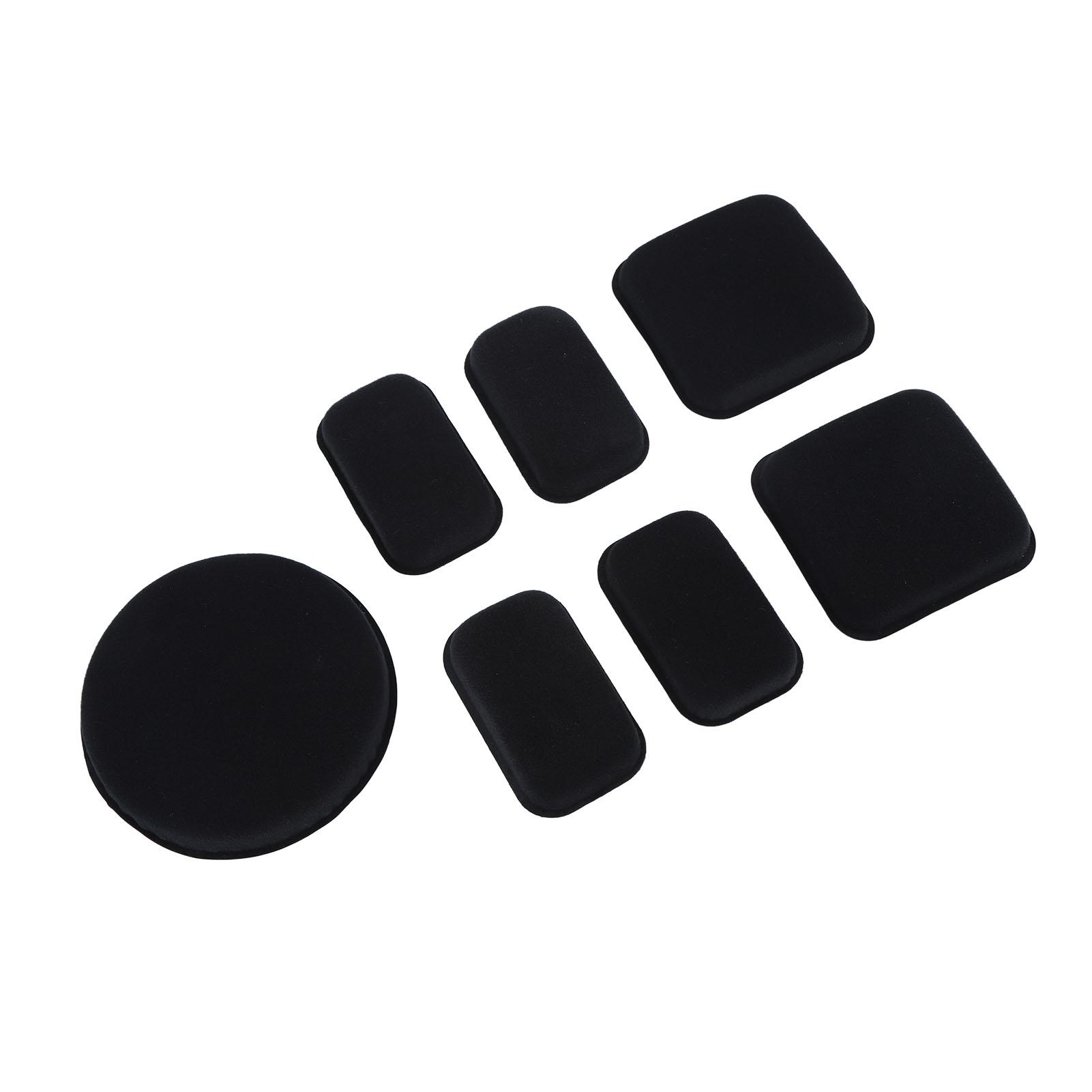 

Комплект подкладок для шлема, 7 шт. защитных подкладок для шлема из ЭВА с высоким содержанием пены и 24 шт. крючков и петель