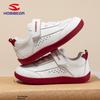 HOBIBEAR Kids' Wide-Head Breathable Velcro Shoes - Soft, Wear-Resistant Synthetic Leather for Boys & Girls