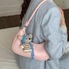 IELGY Retro Crescent Bag Spring Summer Dumpling Bag Commuter Shoulder Crossbody