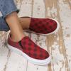 Unisex Fashion Sneakers with Pattern Design - Casual Canvas Slip-On Shoes for Women & Men, Spring Summer New Arrival Lace-Up Walking Shoes