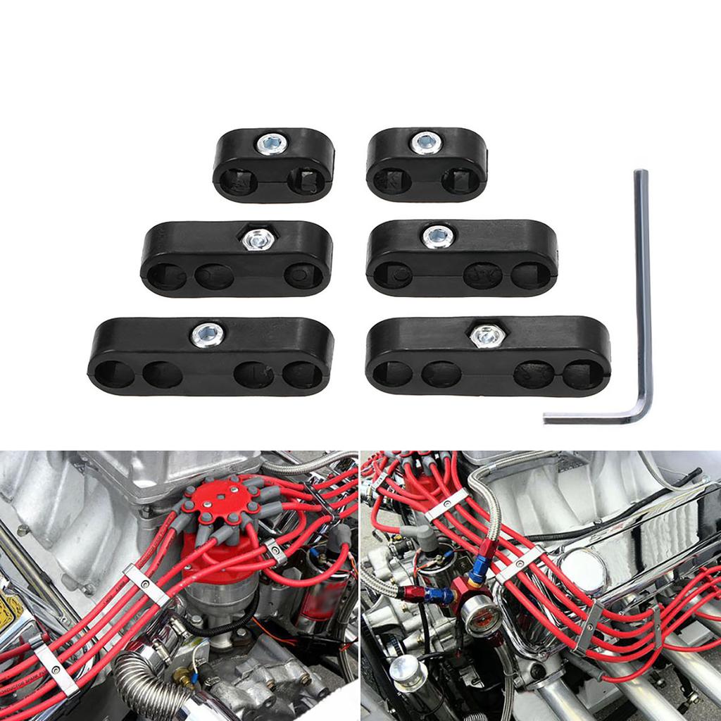 7 mm 8 mm Zündkerzendraht-Trenner, Teiler, Webstühle für Chevy, Ford und Mopar