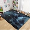 1Pc Ghostly Bride Butterflies Carpet Rug Customizable Soft Washable Antislip Home Living Room Sofa Mats Personalized Rug 0917156