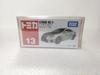Tomica No.13 Toyota Lexus RC F, 159 Scale, White, Black, with Clear Case