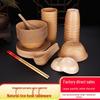 Eco-friendly Food Grade Rice Husk Cutlery Set – Thickened Bowls and Chopsticks for Home, Hotel, and Banquets.