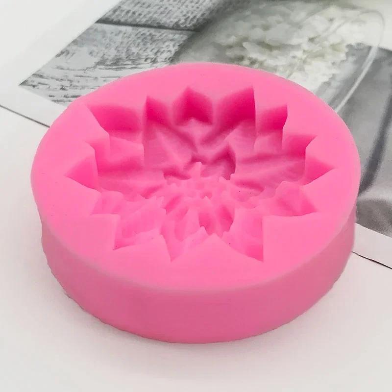 Poinsettia Christmas Flower Silicone Sugarcraft Mold Resin Tools Cupcake Baking Mould Fondant Cake Decorating Tools