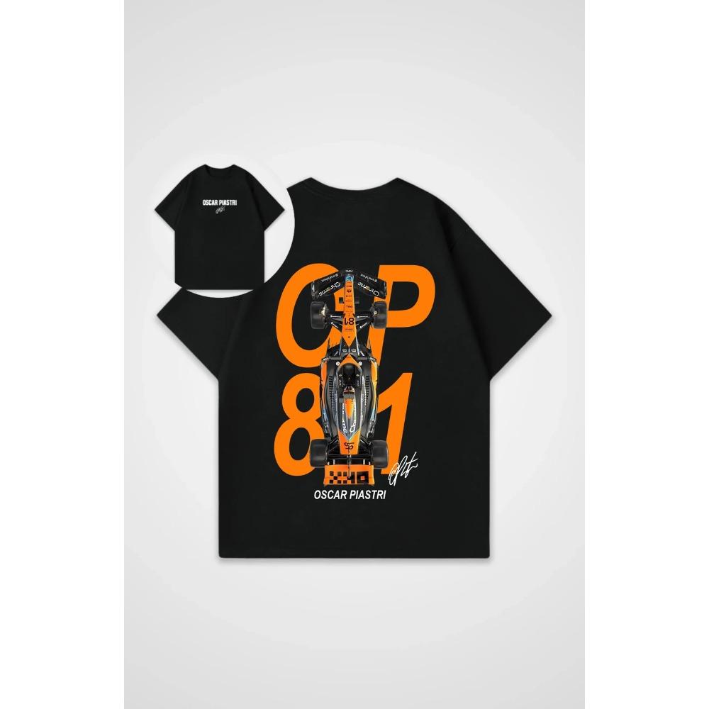 2025 The Latest Oscar Piastri Yangzed Shirt Y2K  T-Shirt Large Size Casual Cotton Printed Short Sleeve Men's and Women's T-Shirt