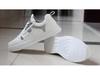 Men's White Plus Velvet Black Skateboard Shoes - Fashionable Autumn Casual Sneakers