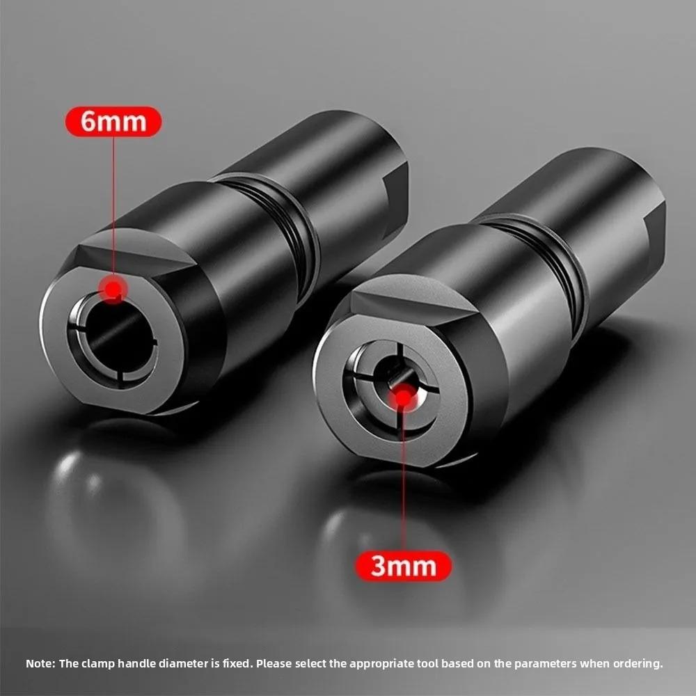 3/6mm Angles Grinders Attachment Multi-function Durable Electric Angle Grinder Conversion Head Adapter Chuck