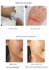 Electric Ultrasonic Waterproof Facial Cleanser and Brush