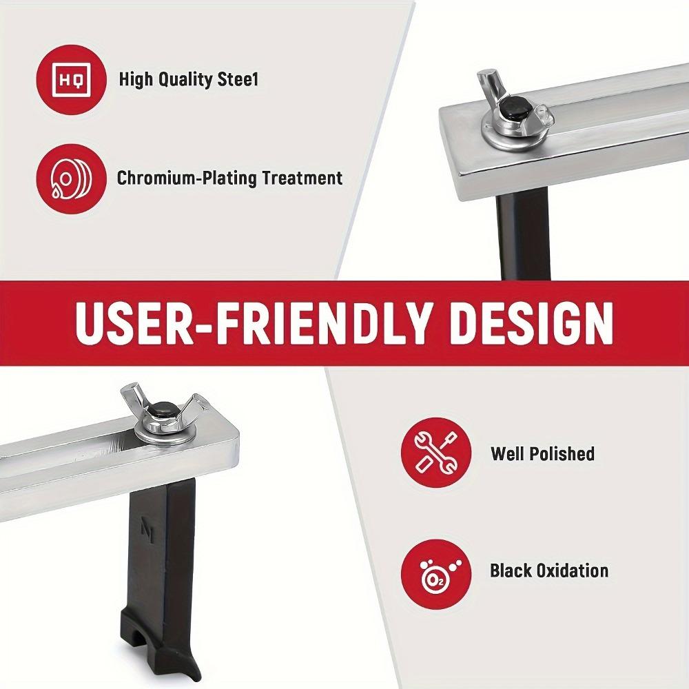 Universal Fuel Pump Lock Ring Tool - Adjustable Fuel Tank Lid Removal Wrench, Fuel Cap Spanner, 3/8" To 1/2" Compatibility, Fuel Pump Module Removal