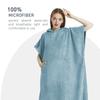 Microfiber Hooded Cloak Bath Towel, Quick-Drying, for Diving, Swimming, Beach, Surfing, Unisex Changing Robe For Adults