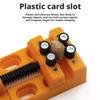 Quick-Release Mini Bench Vise 8-Hole Universal Table Clamp DIY Jewelry Carving Tool for Woodworking Grinding Small Workpieces