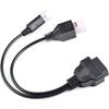 3 Pin + 4 Pin + 6 Pin Motorcycle OBD Diagnostic Cable 4 Pin Cable 3 Pin OBD2 6 Pin 3 In 1 Male Adapter Cable Motorcycle Diagnostic Cable