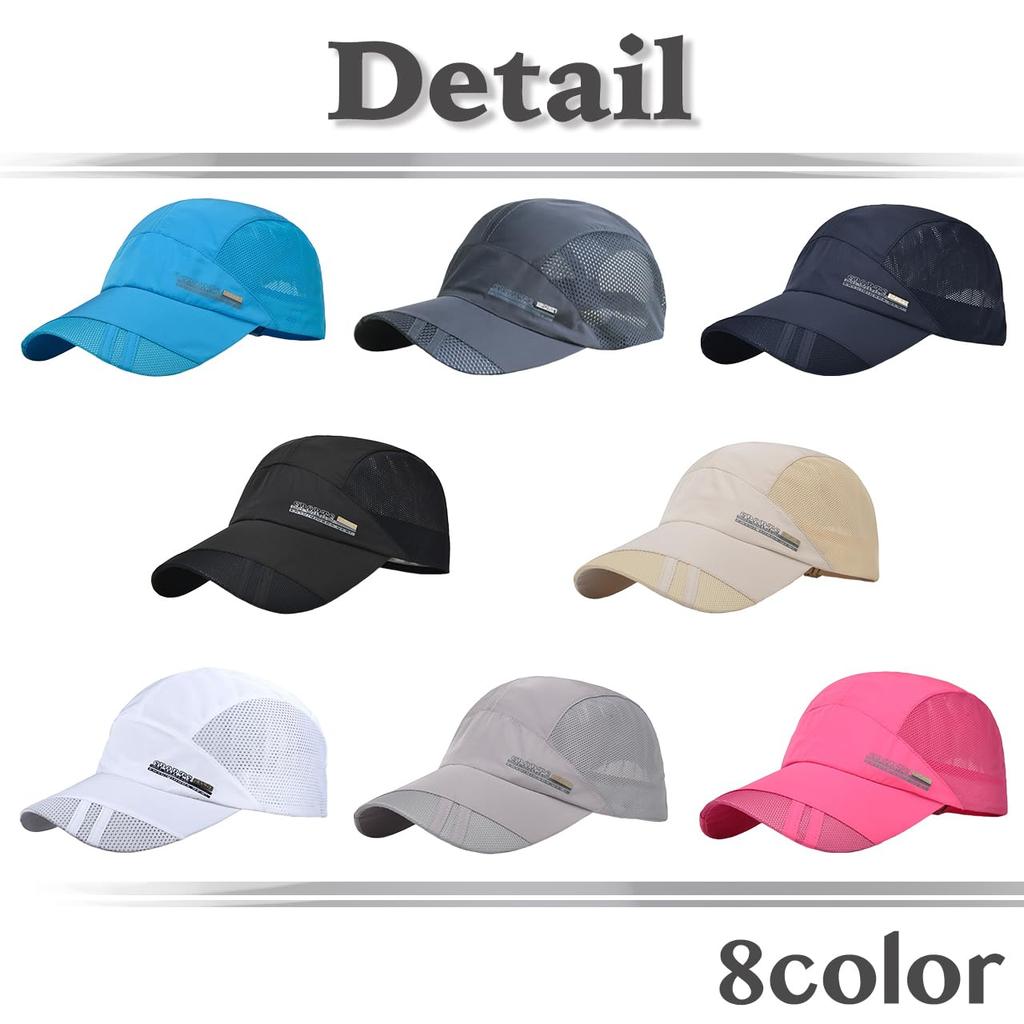 White Fang Outdoor Netz Einfach für Männer und CZA141 Hut, Schnelltrocknende Kappe, Leicht, Design, Frauen, (Weiß)