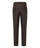 Jilseutyueoteunyuyogmaen Double-Pleated Tapered Linen Set-Up Pants - Dark Brown (Jnpa6B305W3)