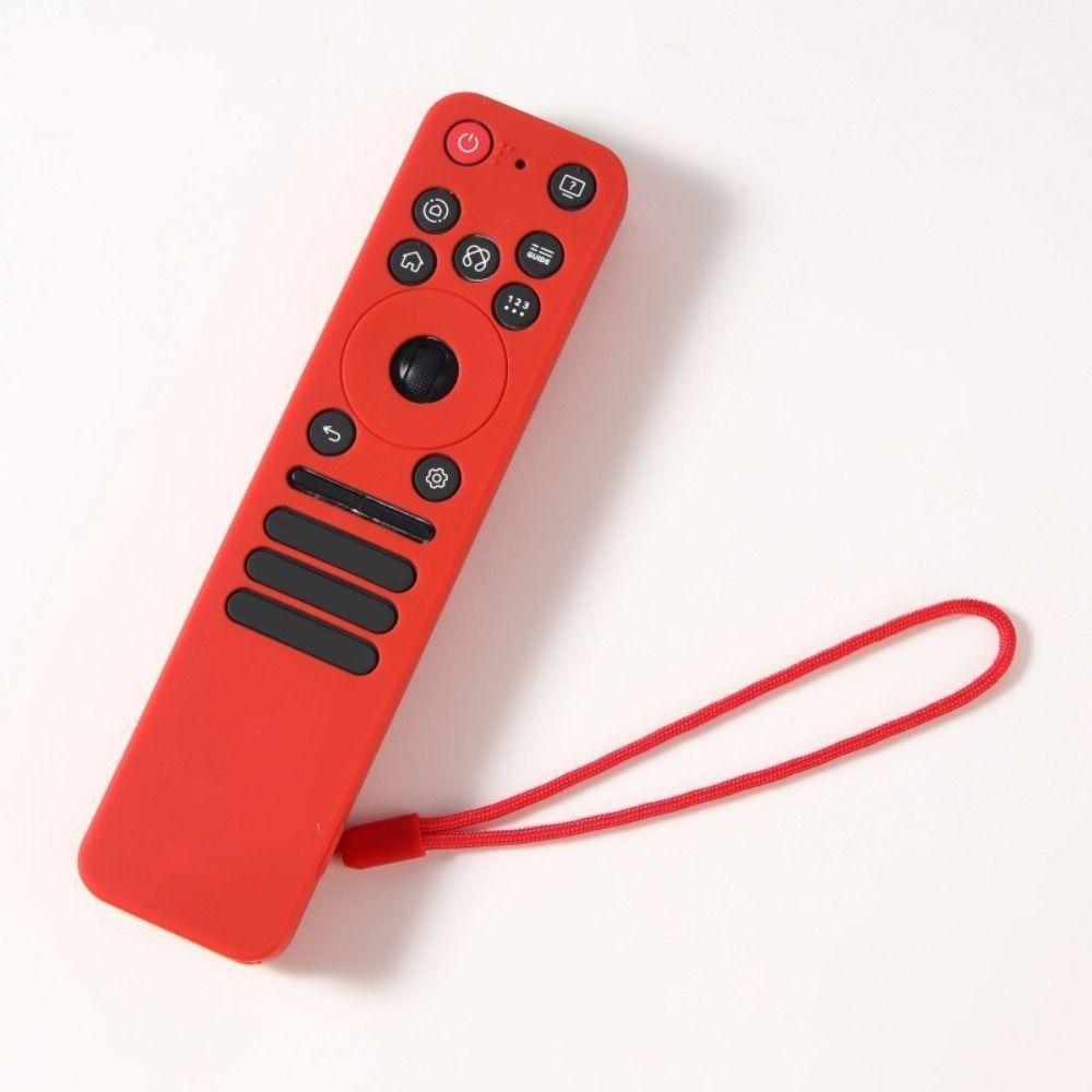 New Silicone Protective Case Shockproof Protector Soft Shell with Lanyard Remote Control Sleeve for LG MR-235GA Magic