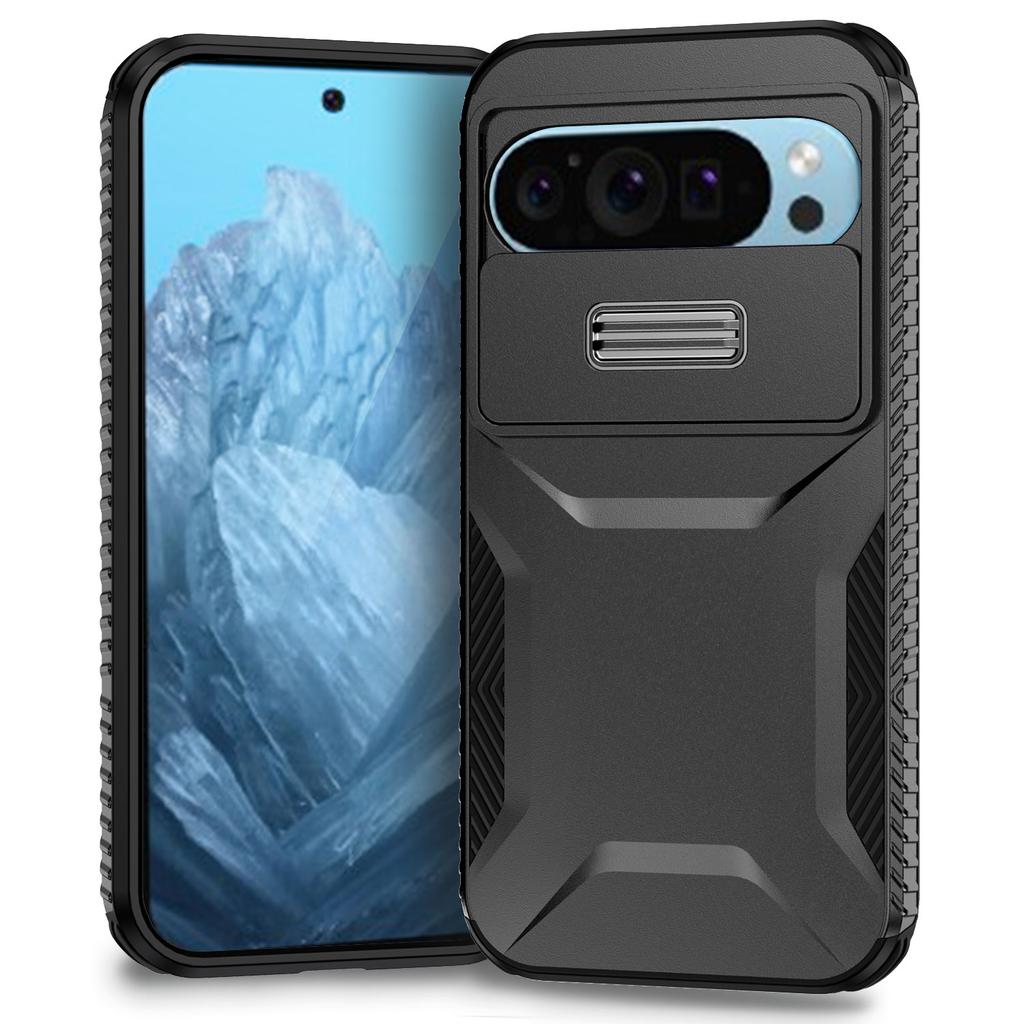 For Google Pixel 10 Pro/10/9 Pro/9 Case Camshield TPU + PC Phone Cover Non-Slip Side Edge