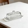 Glass   Dish with Lid Rectangular Multifunction Airtight Cov Ed   Tray Dishwash  Safe for Count Top Fridge Refrig Ator