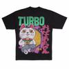 Y2K Top Casual Loose Tshirt High Street Y2K Anime Print Short Sleeve Vintage Round Neck Cotton High Quality Top Unisex