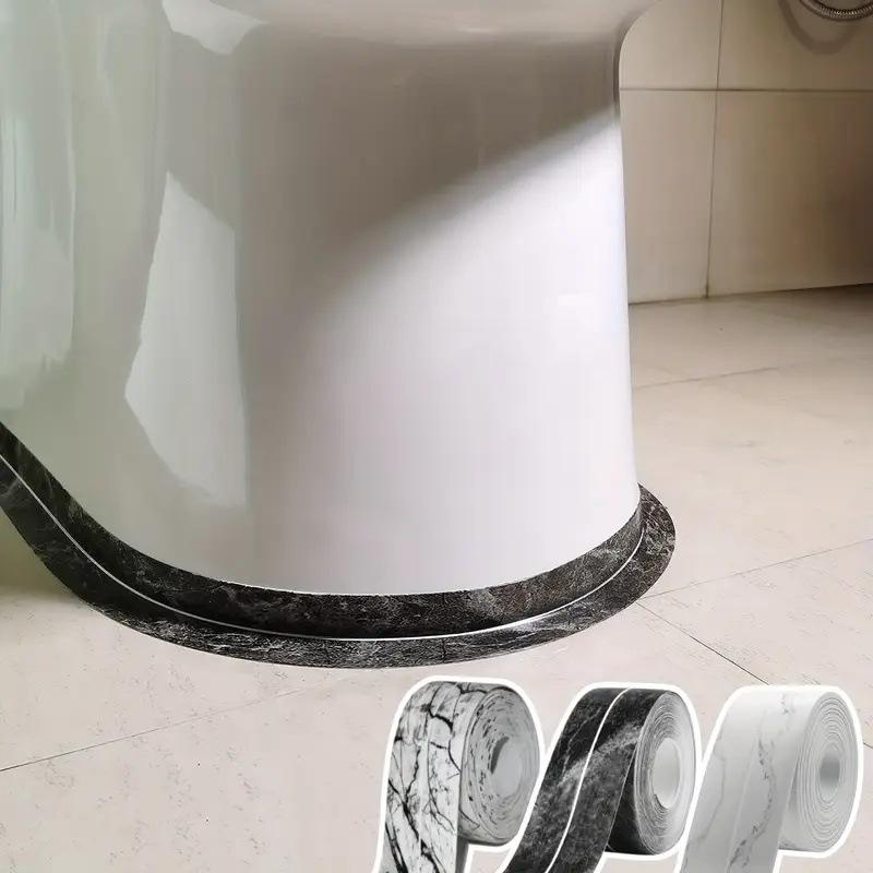 1 Rotolo Nastro Sigillante Autoadesivo in PVC LDQ - Impermeabile Facile da Applicare Sigillante Durevole per Bagno Cucina Piano di Lavoro
