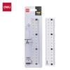 Deli 79751 15cm Transparent Acrylic Ruler: High-Quality Measuring Tool for Students and Children