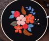 Garden Embroidery, Handmade Diy Fabric Novice European Embroidery Flower Material Kit Needle And Thread