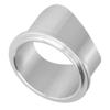 Universell 50 mm Blow Off-ventil Silver Avgassventilfläns BOV Aluminiumfläns Biltillbehör