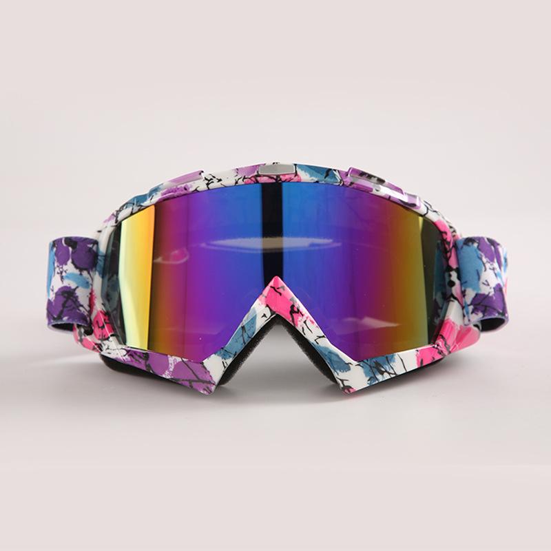 Fahrradbrille Anti-Beschlag und winddicht Sandbrille Jungen und Mädchen Outdoor-Skibrille
