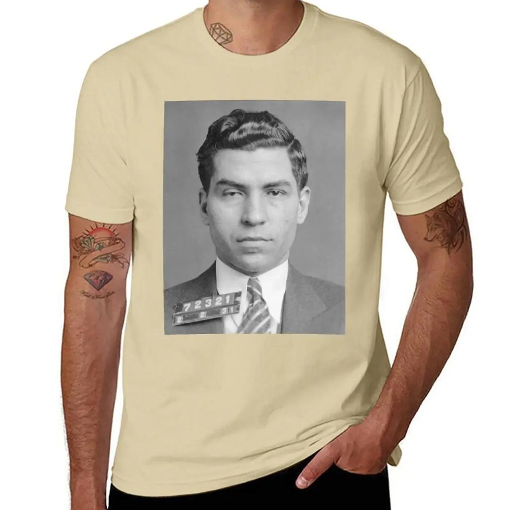 Lucky Luciano's Musgshot T-Shirt quick drying for a boy sports fans t shirts men