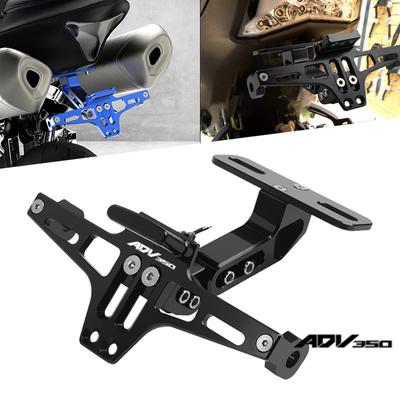 HONDA ADV350 ADV 350 2025 2025 Motosiklet Ayarlanabilir Arka Kuyruk Düzenleyici Plaka Tutucu Braketi LED Işık Aksesuarları