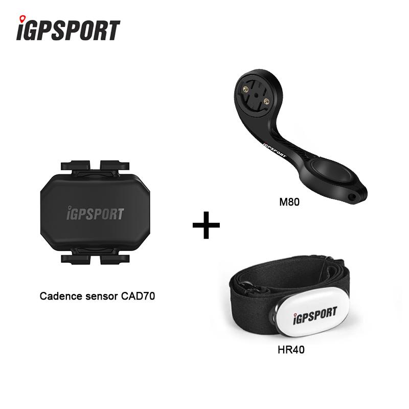 IGPSPORT Bicycle Bike Computer Heart Rate Monitor Speed Cadence Sensor Cycling ANT+ Bluetooth 5.0 Speedometer Accessories