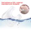 5 Pair of Multifunction Gel Transparent Heel Cushion Non Slip Pain Relief Foot Pads Shoe Insoles
