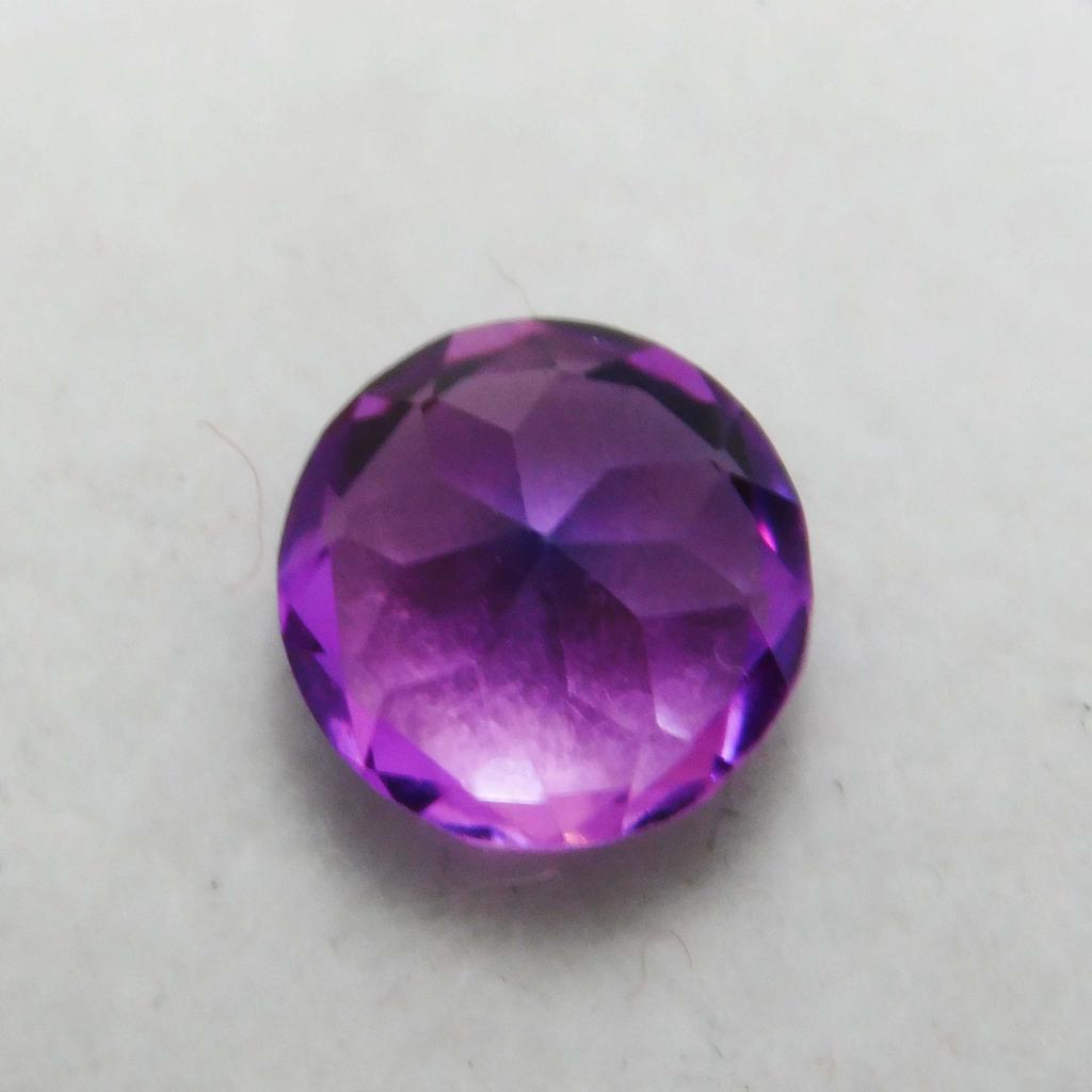 Natural 6.14 Ct Round Cut Purple Tanzanite   Rare Loose Gemstone