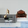 Musical Sofa Note Chair Sculpture Resin Creative Tabletop Ornament Centerpiece Desk Fireplace