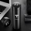 500ML Tragbare Edelstahl-Wasserflasche für Model 3 Model S Model X Model Y Roadster SpaceX Logo Wasserbecher Reisebecher