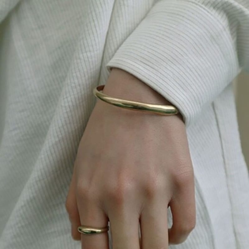 

meumdal gold moggle bracelet 14k gold plated