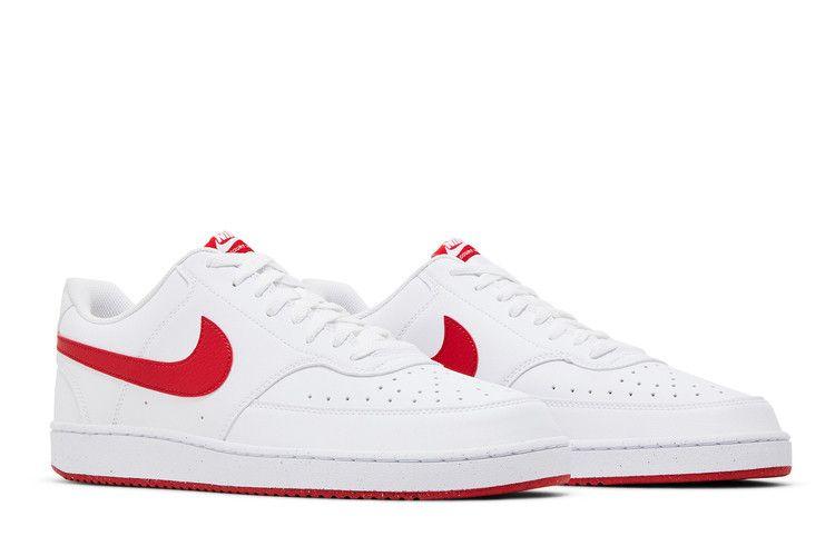 Nike Court Vision Low Next Nature White University Red