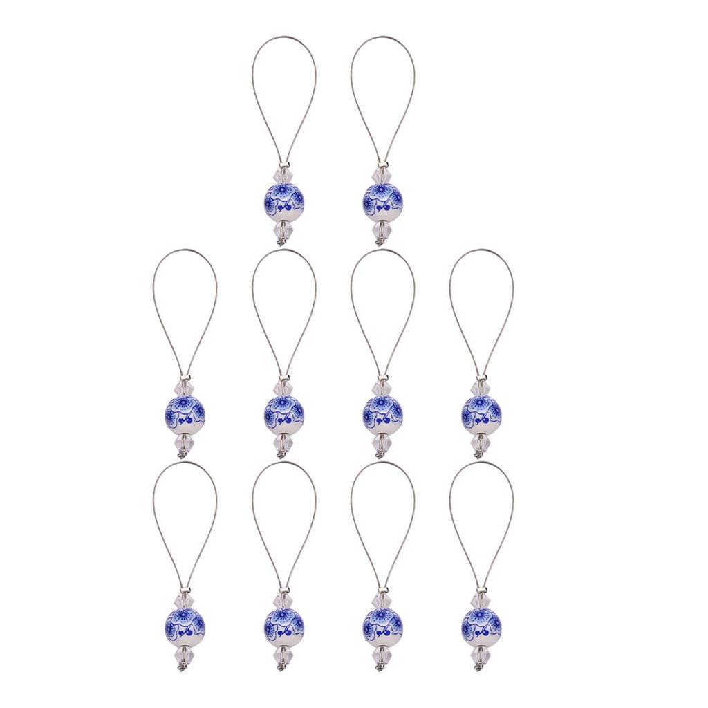 Knitting Stitch Markers Locking Stitch Markers Handmade Removable Crochet Marker Ring Clip for Weaving Crochet Sewing Supplies