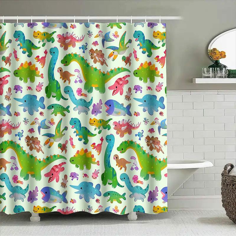 Rideau de douche de salle de bain Motif floral vintage style ferme Imperméable Décor Tissu lavable