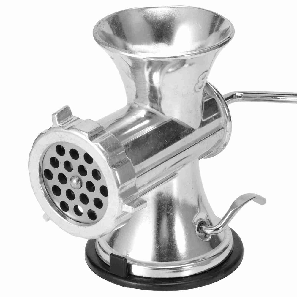 Suction Cup Base Manual Meat Grinder Aluminum Alloy Hand Crank Mincer  Sausage Making