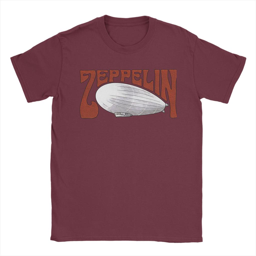 Men Womens TShirt The Mother Ship Led Zeppelin TShirts Harajuku Beach Tee Shirt Y2K Funny Cotton Clothes Gift Idea