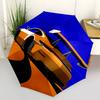 1 pièce Parapluie Pliant Automatique Véhicule de Course de Voiture de Sport - Compact 8 Côtes, Plastique et Fer Durables, Léger pour Usage Quotidien en Extérieur084