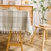 Table Cloth Plaid Waterproof Oil -Proof No -Wash Rectangular Tablecloths Wedding Elegant Table Clothes For Dining Table