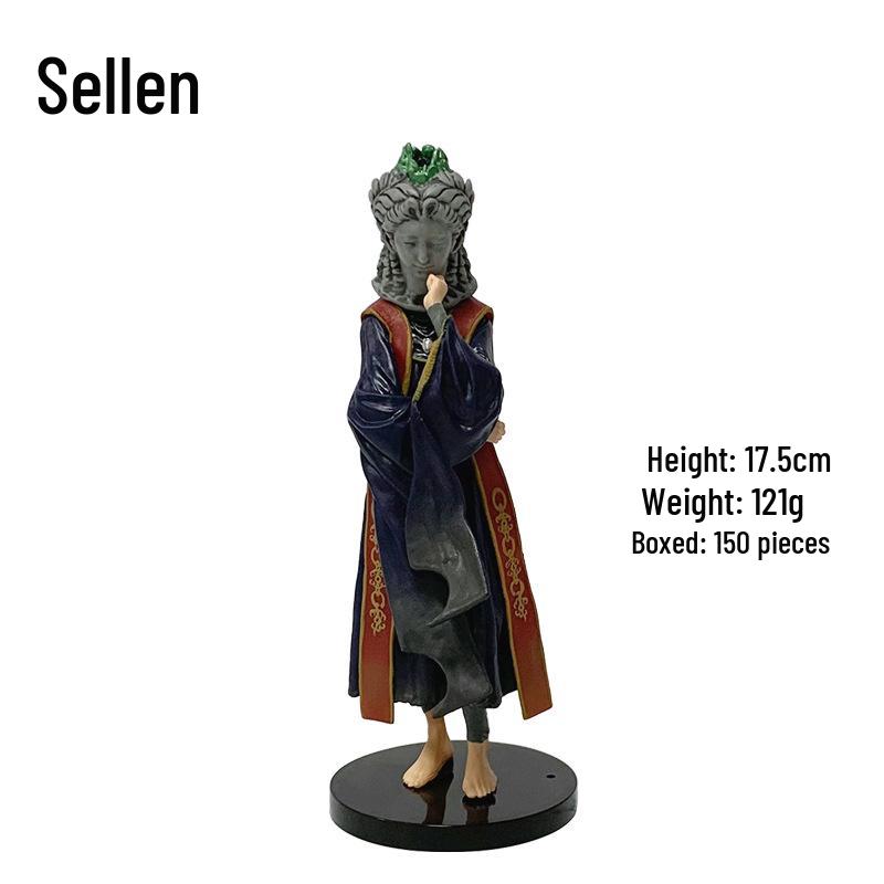 

Elden Ring Sorcerer Rogier Magic Cube Witch Model Figure Ornament