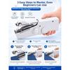 Multifunctional Mini Electric Tailor Set Compact Portable Sewing Machine  Travel Use